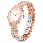 Imber watch Swiss Made, Metal bracelet, Rose gold tone, Rose gold-tone finish